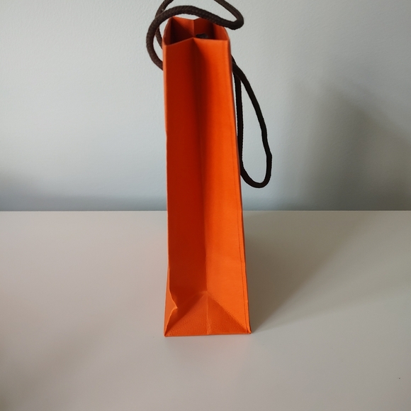 Hermes Authentic Shopping Bag Small Luxury Gift Display - Picture 3 of 7